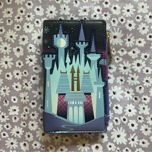 Loungefly Disney Cinderella Castle Series Flap Wallet
